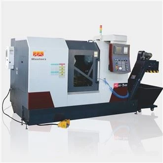 مائل بیڈ CNC ٹرننگ سینٹر لیتھ